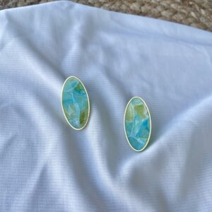Boucles d'oreilles "Ecume"