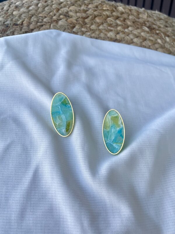 Boucles d'oreilles "Ecume"