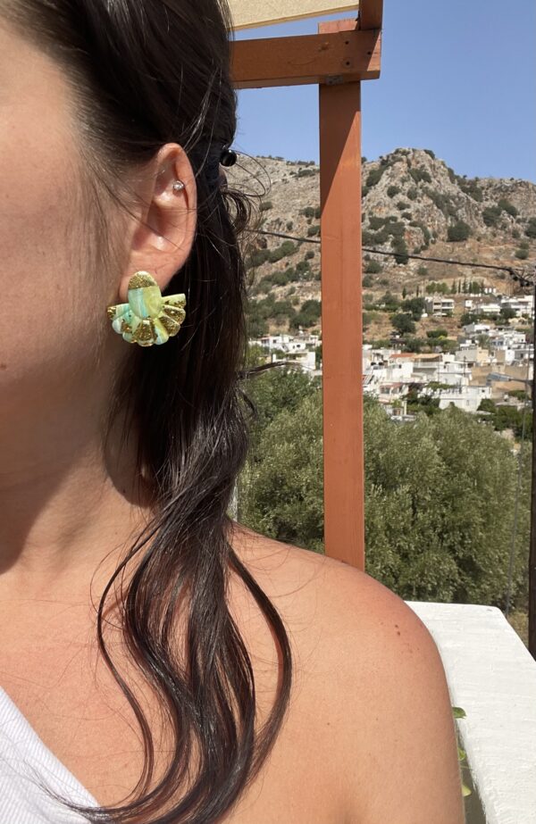 Boucles d'oreilles "Ecume" – Image 4